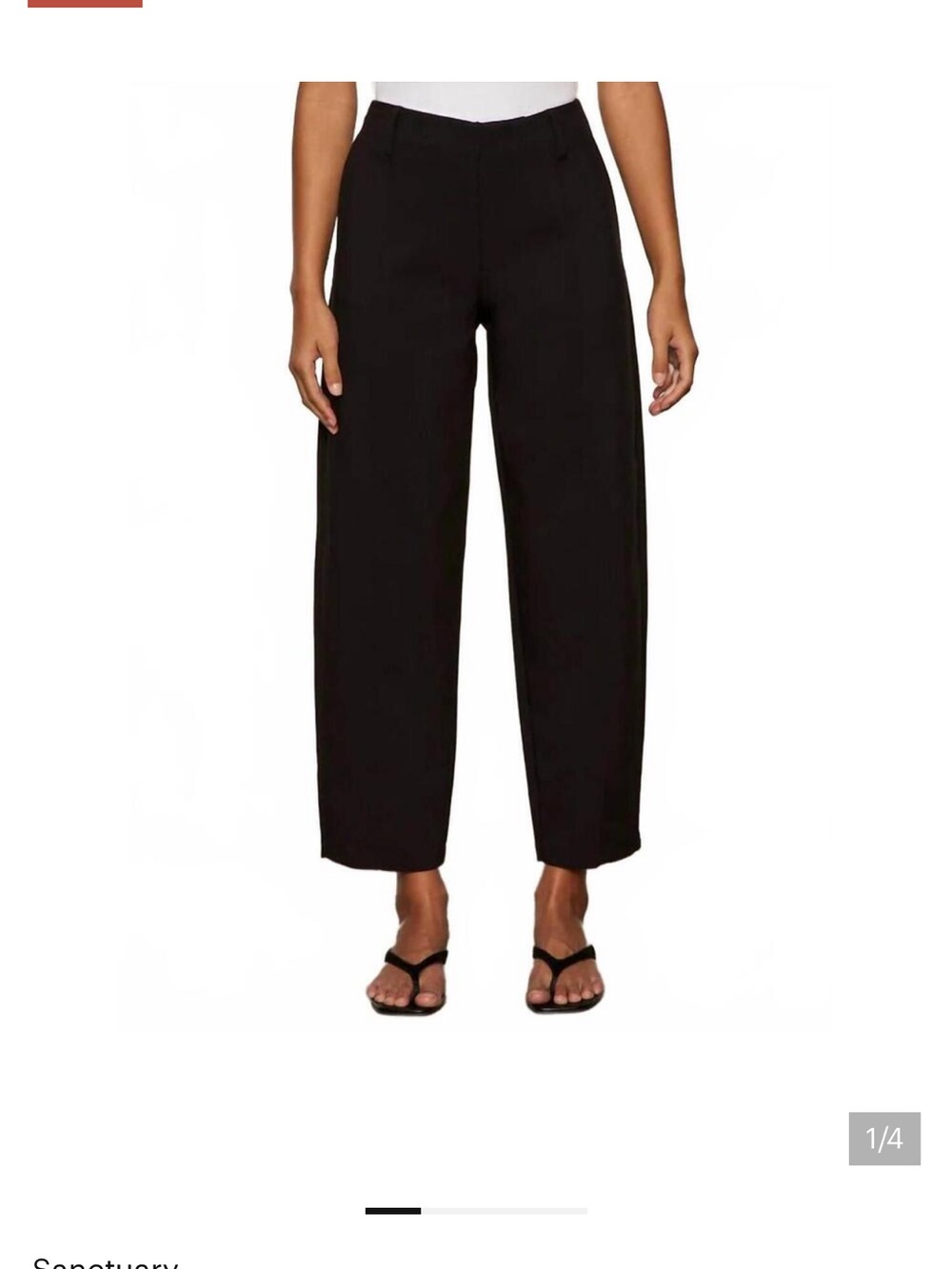 Sanctuary Ponte barrel pant